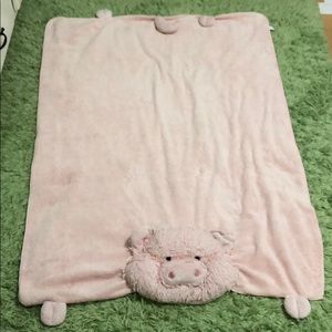 Pillow pet pig blanket